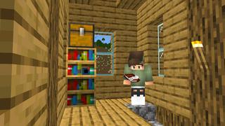 Screenshot of the Minecraft Bedrock Marketplace product Security Cameras created by Dodo Studios.