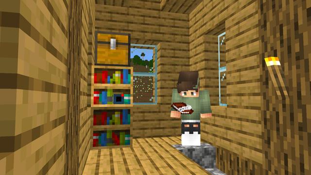 Screenshot of the Minecraft Bedrock Marketplace product Security Cameras created by Dodo Studios.