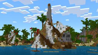 Screenshot of the Minecraft Bedrock Marketplace product Shipwreck Adventure created by Dodo Studios.