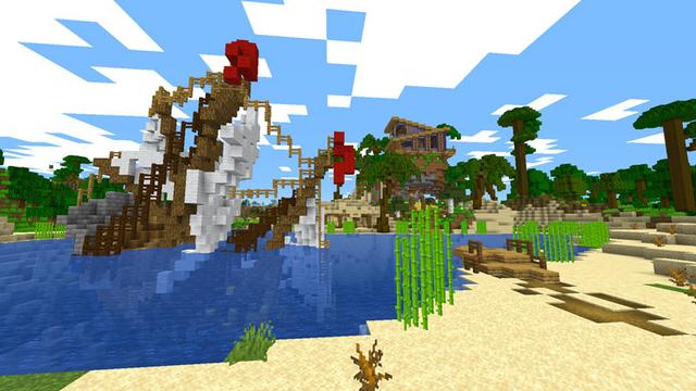 Screenshot of the Minecraft Bedrock Marketplace product Shipwrecked created by Dodo Studios.
