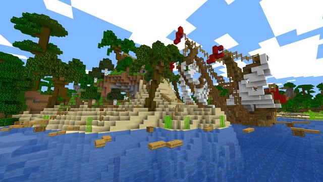Screenshot of the Minecraft Bedrock Marketplace product Shipwrecked created by Dodo Studios.