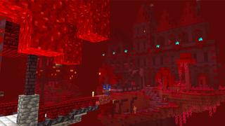 Screenshot of the Minecraft Bedrock Marketplace product Skyblock 7 Dimensions created by Dodo Studios.