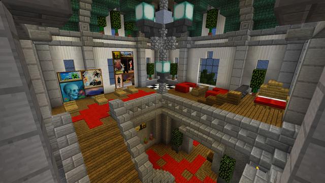 Screenshot of the Minecraft Bedrock Marketplace product Skyblock Dungeons created by Dodo Studios.
