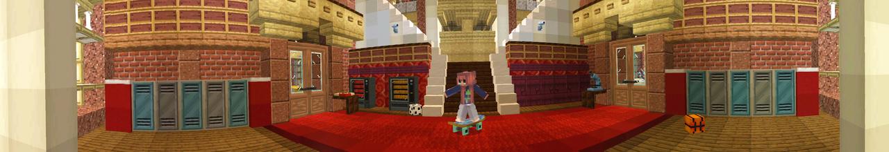 Panorama of the Minecraft Bedrock Marketplace product Skyblock Furniture created by Dodo Studios.