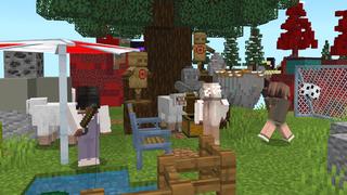 Screenshot of the Minecraft Bedrock Marketplace product Skyblock Infinity Islands created by Dodo Studios.