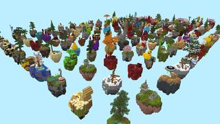 Screenshot of the Minecraft Bedrock Marketplace product Skyblock Infinity Islands created by Dodo Studios.