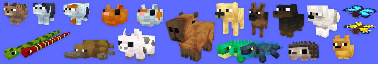 Panorama of the Minecraft Bedrock Marketplace product Skyblock Pets created by Dodo Studios.