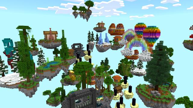 Screenshot of the Minecraft Bedrock Marketplace product Skyblock + Islands created by Dodo Studios.