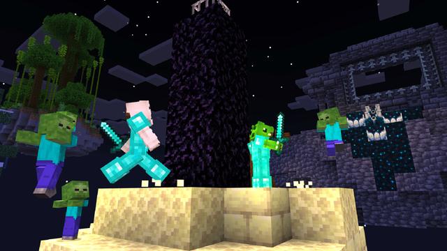 Screenshot of the Minecraft Bedrock Marketplace product Skyblock + Islands created by Dodo Studios.