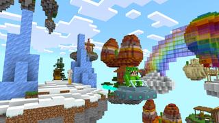 Screenshot of the Minecraft Bedrock Marketplace product Skyblock + Islands created by Dodo Studios.
