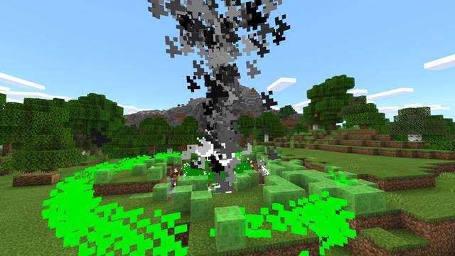 Screenshot of the Minecraft Bedrock Marketplace product Special TNT+ created by Dodo Studios.