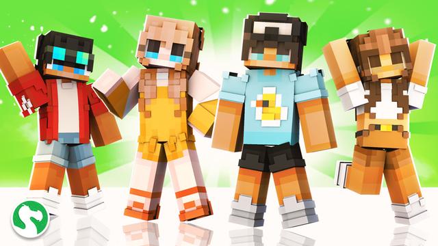 Thumbnail of the Minecraft Bedrock Marketplace product Summer Teens created by Dodo Studios.