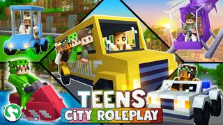 Thumbnail of the Minecraft Bedrock Marketplace product Teens City Roleplay created by Dodo Studios.