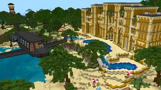 Screenshot of the Minecraft Bedrock Marketplace product Teens Vacation Roleplay created by Dodo Studios.