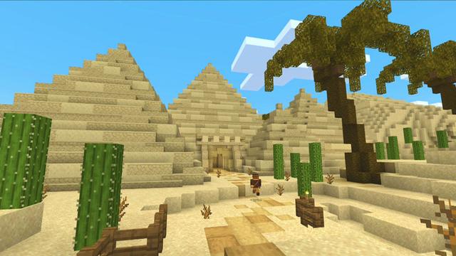 Screenshot of the Minecraft Bedrock Marketplace product Temple Hunters created by Dodo Studios.