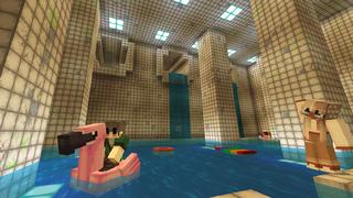 Screenshot of the Minecraft Bedrock Marketplace product The Backrooms Base created by Dodo Studios.