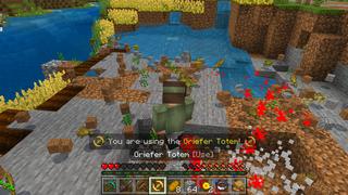 Screenshot of the Minecraft Bedrock Marketplace product Totems Expansion created by Dodo Studios.