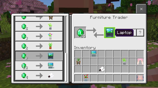 Screenshot of the Minecraft Bedrock Marketplace product Traders++ Add-On created by Dodo Studios.