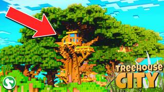Thumbnail of the Minecraft Bedrock Marketplace product Treehouse City created by Dodo Studios.