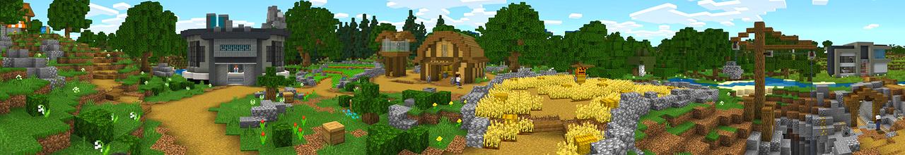 Panorama of the Minecraft Bedrock Marketplace product Ultimate Base Builder created by Dodo Studios.