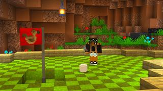 Screenshot of the Minecraft Bedrock Marketplace product Ultimate Mini Golf created by Dodo Studios.
