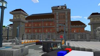 Screenshot of the Minecraft Bedrock Marketplace product Ultimate Police Base created by Dodo Studios.