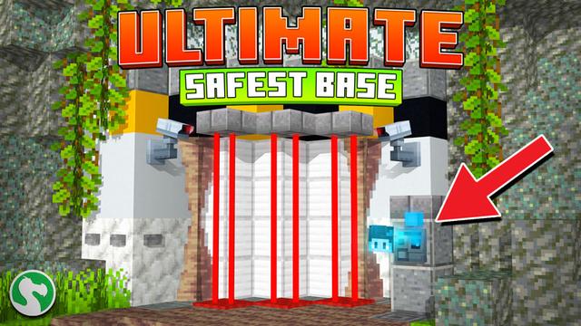 Thumbnail of the Minecraft Bedrock Marketplace product Ultimate Safest Base created by Dodo Studios.