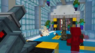 Screenshot of the Minecraft Bedrock Marketplace product Ultimate Superhero Base created by Dodo Studios.