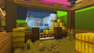 Screenshot of the Minecraft Bedrock Marketplace product Ultimate Superhero Base created by Dodo Studios.