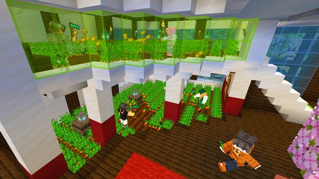 Screenshot of the Minecraft Bedrock Marketplace product Underwater Mansion created by Dodo Studios.