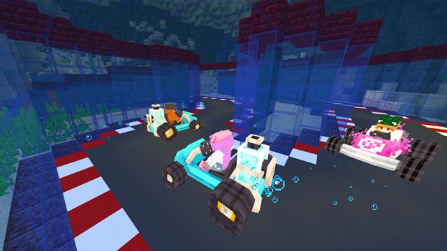 Screenshot of the Minecraft Bedrock Marketplace product Underwater Mansion created by Dodo Studios.