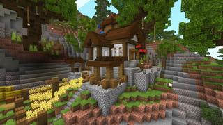Screenshot of the Minecraft Bedrock Marketplace product Upgraded Caves created by Dodo Studios.