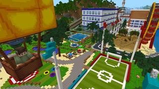 Screenshot of the Minecraft Bedrock Marketplace product Vehicles Expansion created by Dodo Studios.