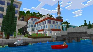 Screenshot of the Minecraft Bedrock Marketplace product Vehicles Expansion created by Dodo Studios.