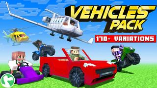Thumbnail of the Minecraft Bedrock Marketplace product Vehicles Pack created by Dodo Studios.