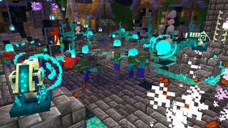 Screenshot of the Minecraft Bedrock Marketplace product Warden Base created by Dodo Studios.