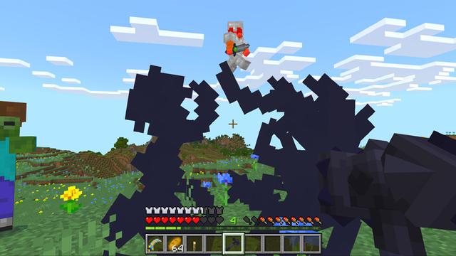 Screenshot of the Minecraft Bedrock Marketplace product Weapons Expansion created by Dodo Studios.