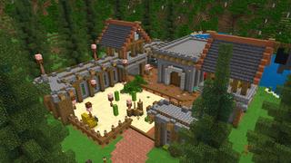 Screenshot of the Minecraft Bedrock Marketplace product WEAPONS! created by Dodo Studios.