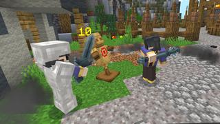 Screenshot of the Minecraft Bedrock Marketplace product WEAPONS! created by Dodo Studios.