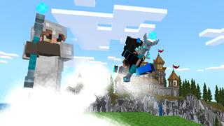 Screenshot of the Minecraft Bedrock Marketplace product WEAPONS! created by Dodo Studios.