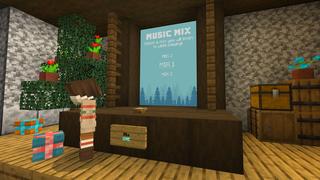 Screenshot of the Minecraft Bedrock Marketplace product Winter Block Party created by Dodo Studios.