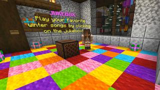 Screenshot of the Minecraft Bedrock Marketplace product Winter Block Party created by Dodo Studios.