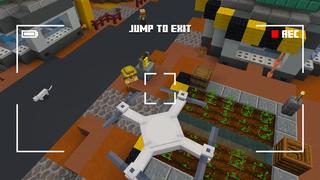 Screenshot of the Minecraft Bedrock Marketplace product Working Drones created by Dodo Studios.