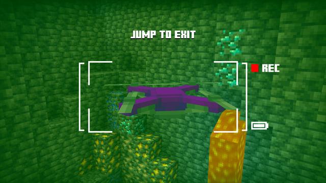 Screenshot of the Minecraft Bedrock Marketplace product Working Drones created by Dodo Studios.