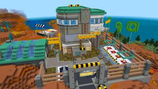 Screenshot of the Minecraft Bedrock Marketplace product Working Drones created by Dodo Studios.