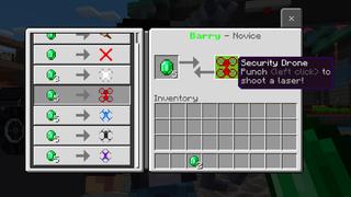 Screenshot of the Minecraft Bedrock Marketplace product Working Drones created by Dodo Studios.