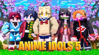 Thumbnail of the Minecraft Bedrock Marketplace product Anime Idols 5 created by DogHouse.