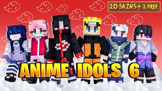 Thumbnail of the Minecraft Bedrock Marketplace product Anime Idols 6 created by DogHouse.