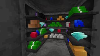 Screenshot of the Minecraft Bedrock Marketplace product Bank Simulator created by DogHouse.