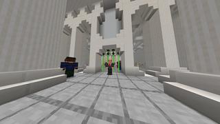 Screenshot of the Minecraft Bedrock Marketplace product Bank Simulator created by DogHouse.